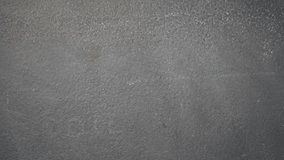 Closeup woman's hand sticking question mark note drawing on the blackboard - video in slow motion - Powered by Shutterstock - Get 15% off with code: PIKWIZARD15