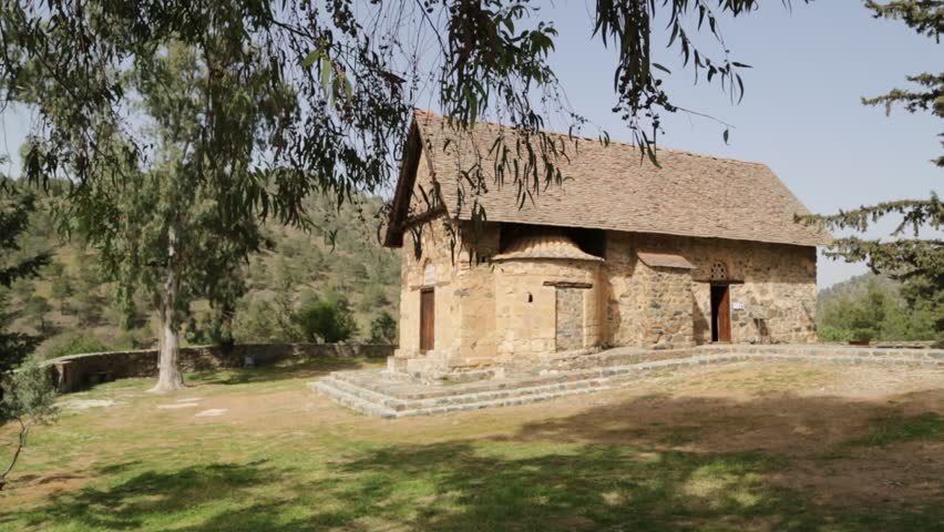 in cyprus the old church and the historical heritage of history
