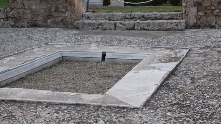 Pompeii archeological objects. Italy.