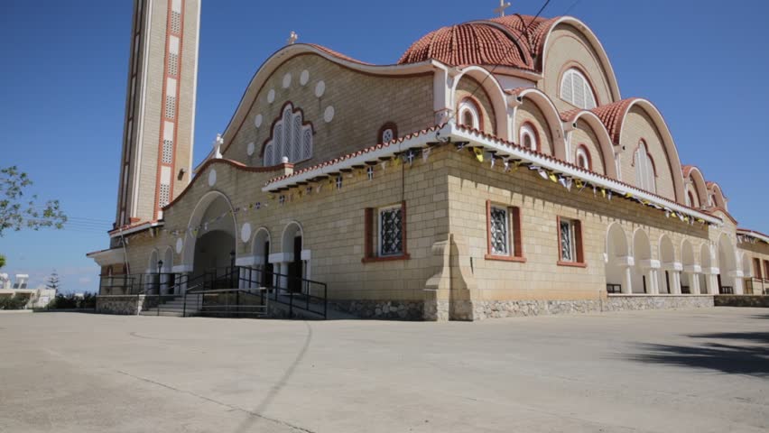 in cyprus the old church and the historical heritage of history
