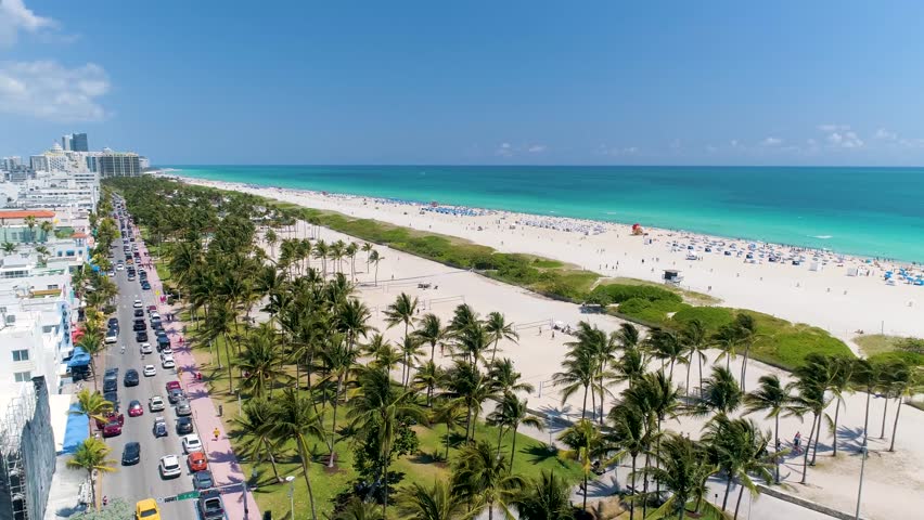 Blue-green Water At Miami, Florida Image - Free Stock Photo - Public 