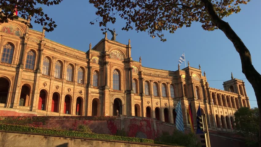 Maximilianeum, House of the bavarian Parliament, Munich, Bavaria, Germany, Europe