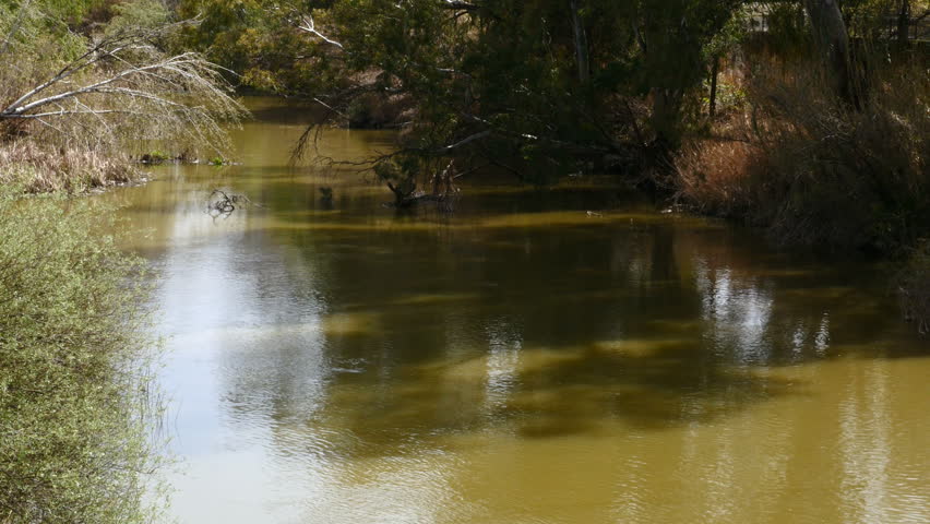 Tagus river, Talavera de la Reina, Toledo, Castilla la Mancha, Spain. Filmed on April 8, 2018.