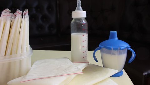 Pumping breast milk. Breastfeeding. Donating Breast Milk