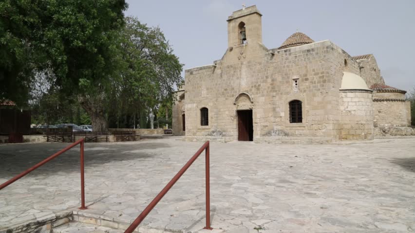 in cyprus the old church and the historical heritage of history
