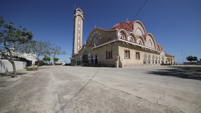 in cyprus the old church and the historical heritage of history
