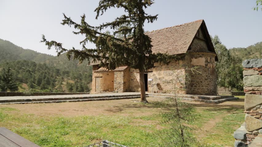 in cyprus the old church and the historical heritage of history
