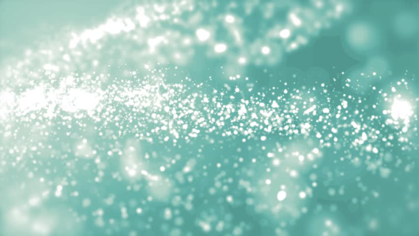 Elegant aquamarine background abstract with snowflakes. Christmas animated neon background. White glitter - winter theme. Seamless loop. | Shutterstock HD Video #1009661471