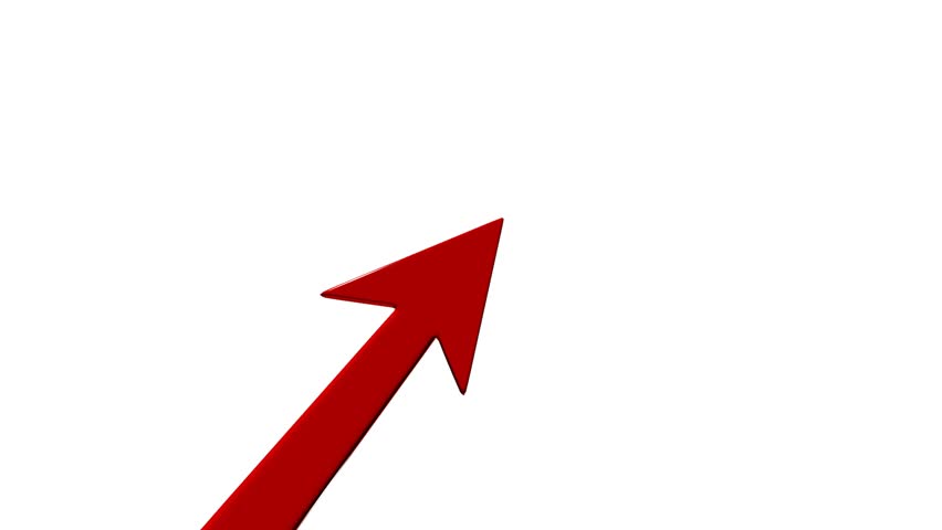 Financial success. Positive forecast. Arrow. 16.