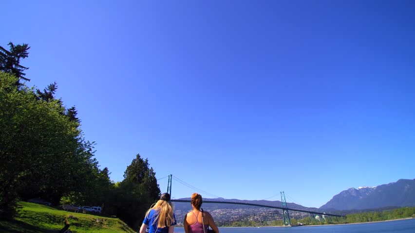 Spring in Stanley Park Vancouver BC Canada