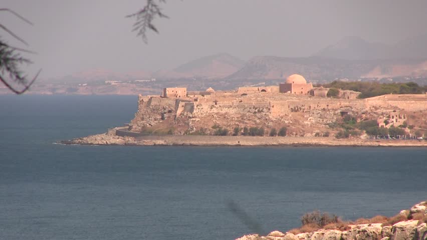 Old Fortress of Rethymno on Crete in Greece.