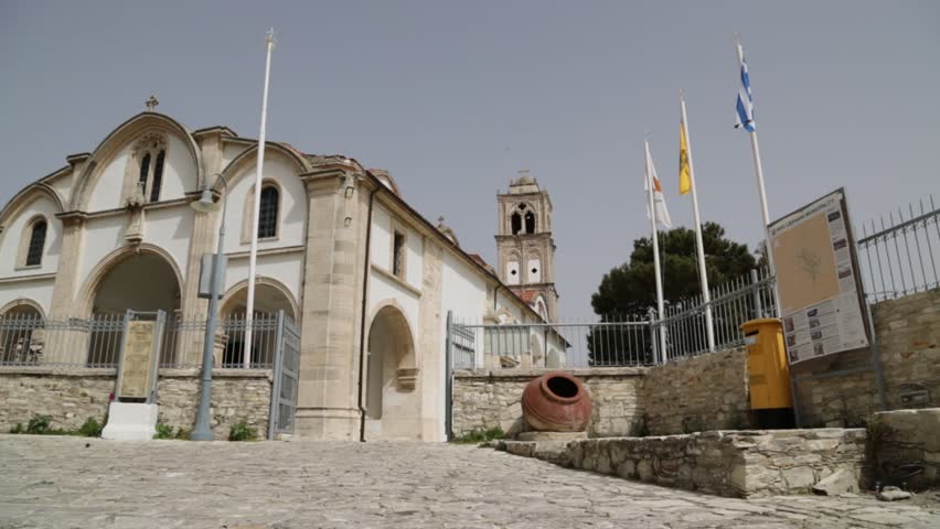 in cyprus the old church and the historical heritage of history

