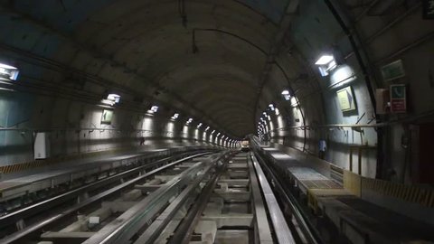Metro in Turin ,Italy