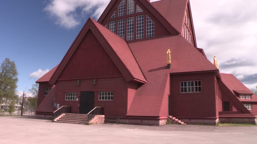 Church of Kiruna (Kiruna Kyrka), Sweden.