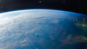 Planet Earth seen from the International Space Station with Time Lapse 4K. Images courtesy of NASA Johnson Space Center: http://eol.jsc.nasa.gov.