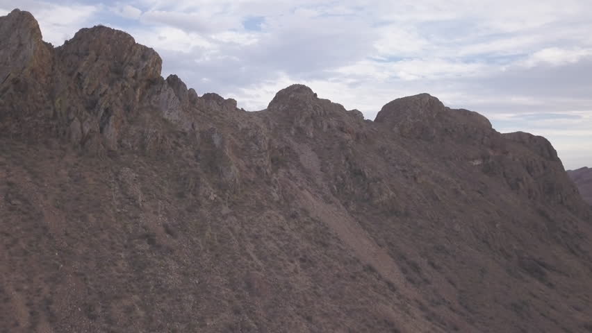 Big Bend National Park drone over mountains
