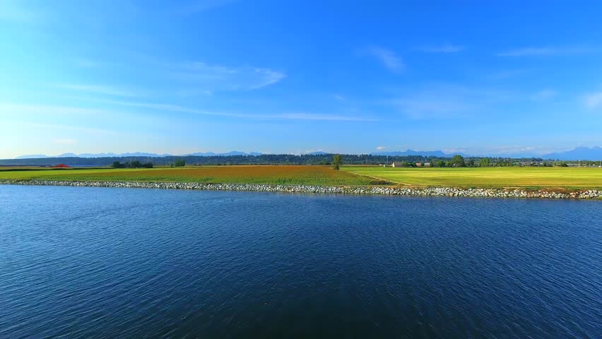Hidden Scenic Places Around Nicomekl River in South Surrey BC Canada