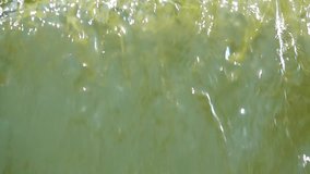 4K water curtain close up abstract, background,