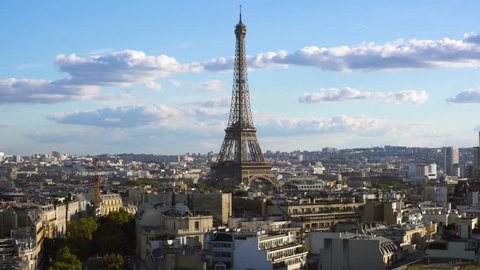 eiffel tour and Paris cityscape