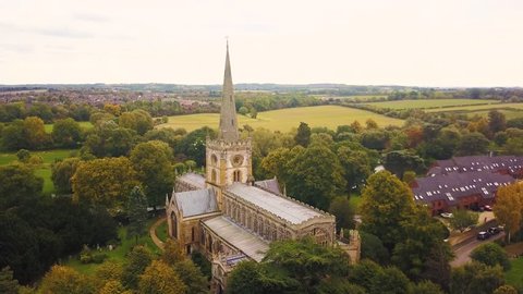 Church of the Holy Trinity, Stratford-upon-Avon. The burial ground of English Poet and Playwright, William Shakespeare.