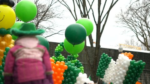 Saint Patrick's Day Parade Balloons 