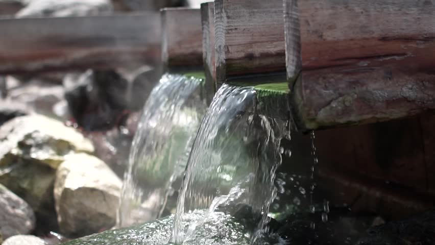 Hot spring Foot bath | Shutterstock HD Video #1009974566