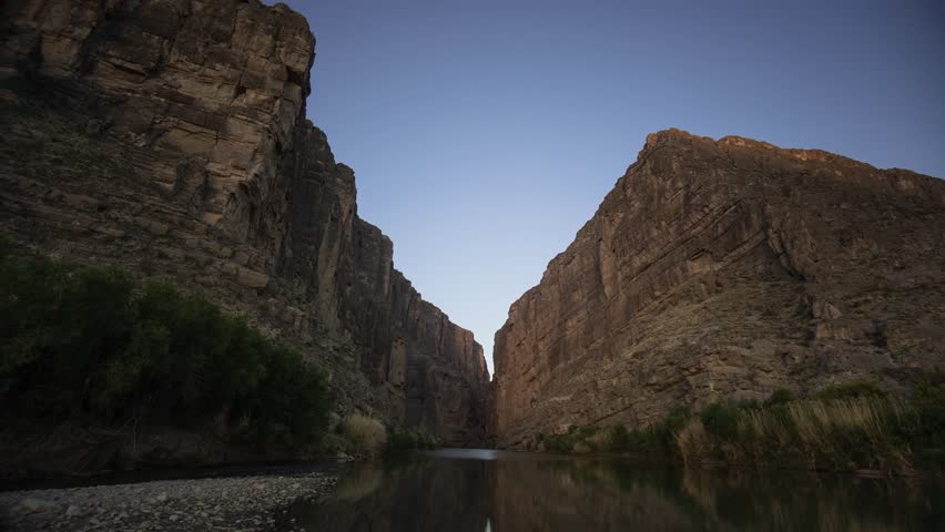 Big Bend National Park - Santa Elena Canyon - Sunrise Time Lapses