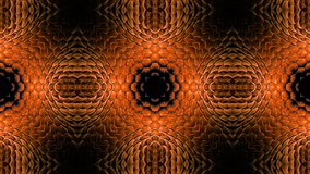 Colorful fractal background. Kaleidoscope of color in endless motion. Shimmering abstract patterns for meditation, yoga, show, mandala, fractal animation. Seamless loop.