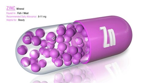 Zinc  - Animated Mineral Capsule Concept
