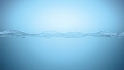 Cartoon Ocean Landscape Background Loop Animation: Stockvideos