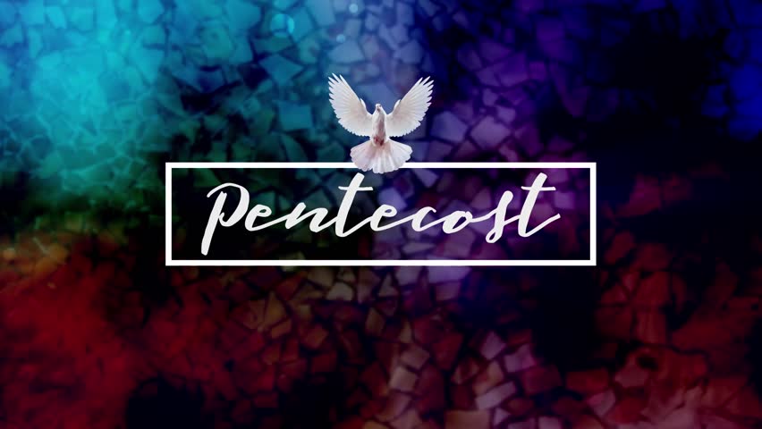 Colorful Pentecost Title Background Video Loop Royalty-Free Stock Footage #1010055359
