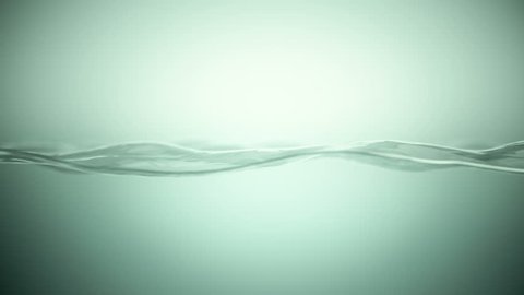 Seamless looping animation. Beautiful waving water slow motion. Abstract water animation background.