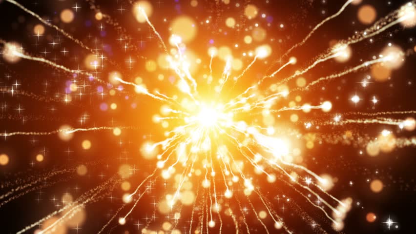 Light burst effect image background - Royalty Free Video