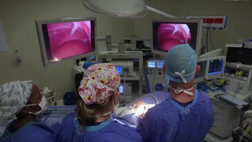 medical-team-in-operating-theatre-south-stock-footage-video-100