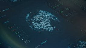 Active sales monitored on screen, company's financial report, stock market data. Web interface with company's financial annual report - Powered by Shutterstock - Get 15% off with code: PIKWIZARD15