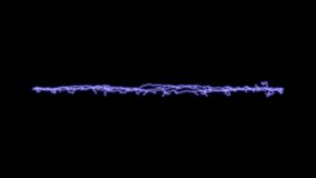 An electric line of lightning (Loop).