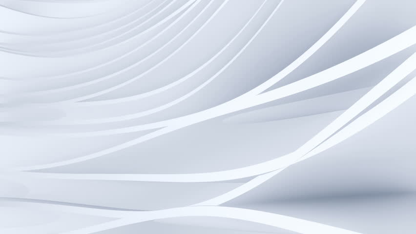Abstract background with waving animation stripes and planes. Soft shadows and reflection. Animation of seamless loop. | Shutterstock HD Video #1010384972