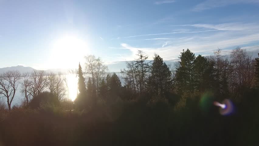 Chiemsee, lake in bavaria, Germany.
