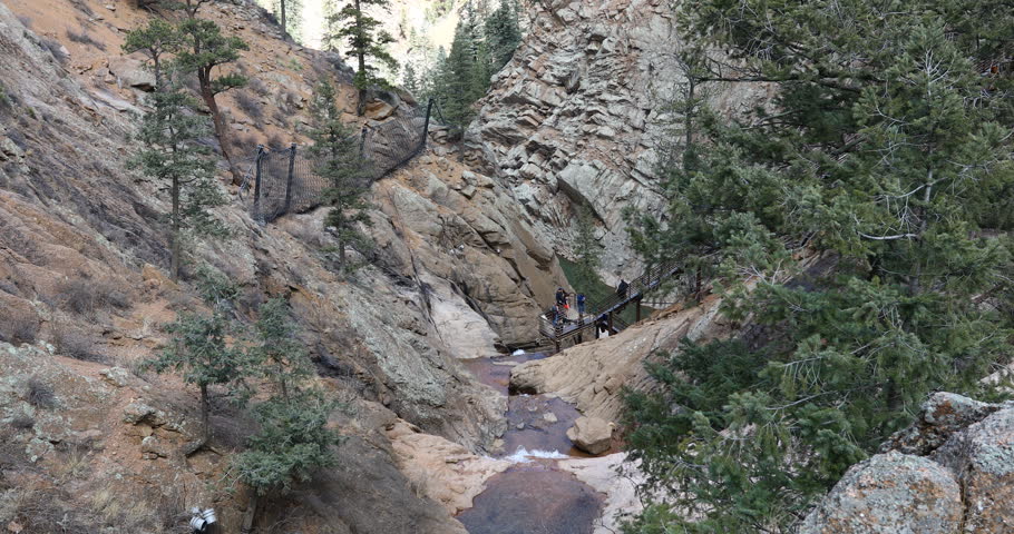 Seven Falls in Colorado Springs.