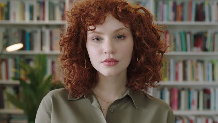 Redhead Librarian