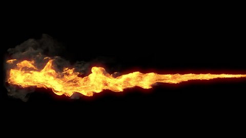 炎を放つ人や火を吹くドラゴンの炎など リアルな炎の流れがアニメーション化されています 4kの解像度でアルファチャンネルを使用した高品質動画 の動画素材 ロイヤリティフリー Shutterstock