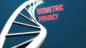 DNA biometric privacy animation - Powered by Shutterstock - Get 15% off with code: PIKWIZARD15
