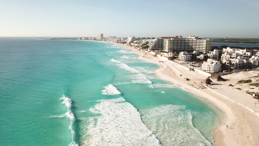 Beach Landscape In Cancun Mexico Image Free Stock Photo Public