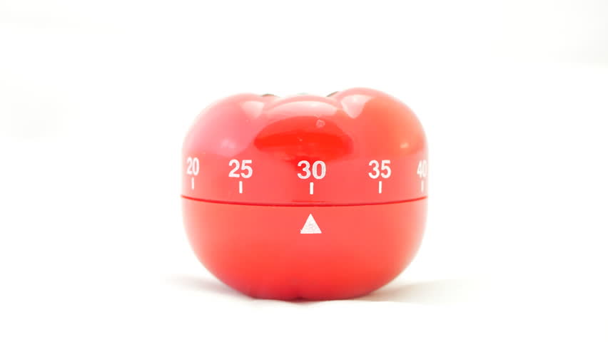 Time lapse footage of a tomato shaped kitchen timer on a 30 minute countdown , isolated on a white background. Royalty-Free Stock Footage #1010611280