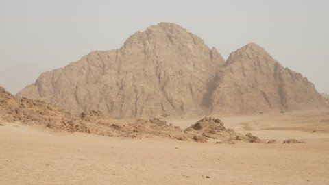 Desert rocky mountains background