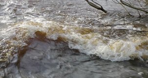 thaw and river movement in spring