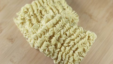 Raw noodles video