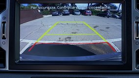 Car Rear View Monitor Doing Reverse