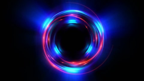 Abstract neon background. luminous swirling. Glowing spiral cover. 
Black elegant. Halo around. Power isolated. Sparks particle.
Space tunnel. LED color ellipse. Glint glitter. Shimmer loop motion