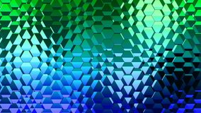 Colorful Triangles. Disco Background. Loop 